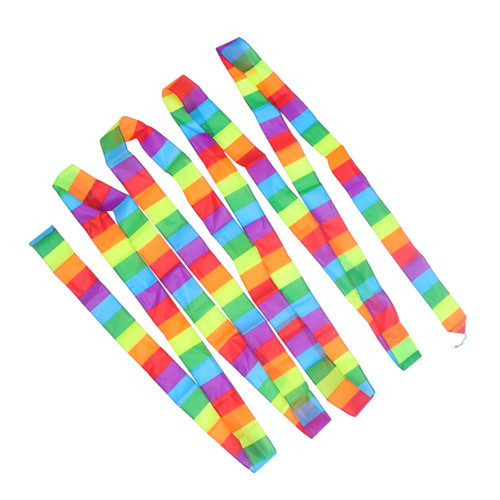 Kite Parts Kite Tube Tail Colorful Kite Tail Kite Streamers Kite Flying Accessories Tail for Kite Flying Kite Tails Streamers Bling Accessories Streamer Kite Tail Outdoor Pipe Tail