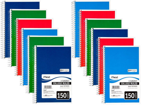 MEA06900 - Mead Spiral Bound Notebook