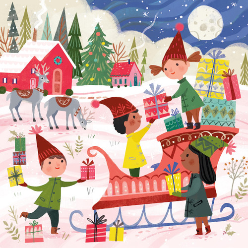 Ceaco - Holiday - Sleighride - 100 Piece Jigsaw Puzzle