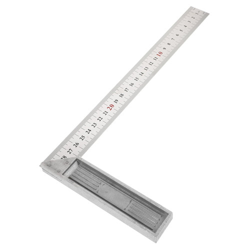 OSALADI Square L Shaped Ruler Professional Measuring Ruler Measure Tool Woodworking Tool Carpentry Marking Ruler Woodworking Ruler Metal Ruler Thicken Carpenter Stainless Steel
