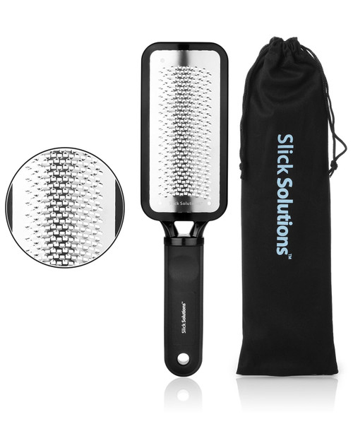 Slick- Foot File Callus Remover, Foot Scraper for Dead Skin, Foot Scrubber, Foot Rasp, Heel Scraper, Foot Grater for Dead Skin, Callus Remover for Feet, Foot File, Foot Callus Remover