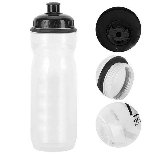 Sports Water Bottles 750ml Clear Water Bottle Leakproof Water Jug Silicone Bicycle Kettle for Outdoor Hiking Camping Running Sports Water Bottles 750ml Clear Water Bottle Leakproof Water Jug Silicone Bicycle Kettle for Outdoor Hiking Camping Running