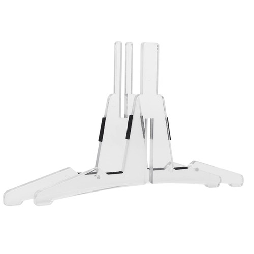 ibasenice 4 Musical Instrument Stand Folding Clarinet Stand Oboe Stand Clarinet Holder Clarinet Tripod Foldable Stand Flute Alto Sax Stand Clarinet Support Rest Abs Wind Instrument Cross