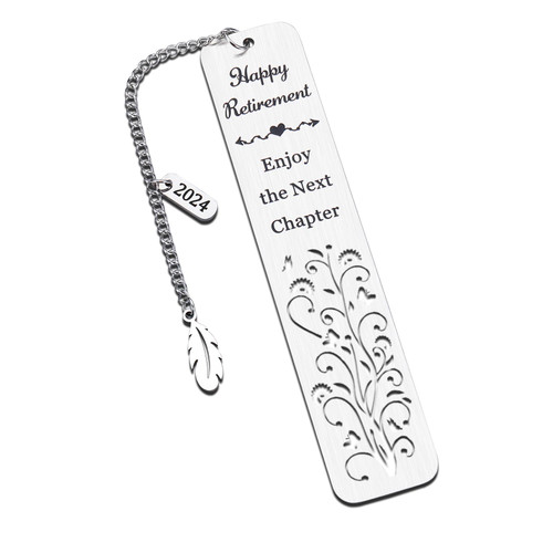 Retirement Bookmark for Women Men 2024 Happy Retirement Gift for Retired Friend Teacher Nurse Christmas Stocking Stuffers for 2024 Retirement Going Away Farewell Gifts for Coworkers Leader Manager Retirement Bookmark for Women Men 2024 Happy Retirement Gift for Retired Friend Teacher Nurse Christmas Stocking Stuffers for 2024 Retirement Going Away Farewell Gifts for Coworkers Leader Manager