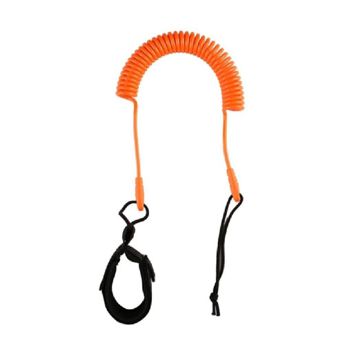 Stand-Up Paddle Board Surfboard Coiled Leash Leash Leg Rope Wrist Strap with Adjustable Ankle Cuffs for Paddleboard surfboard ankle leash paddle board leash coiled leash surfboard Coiled leash