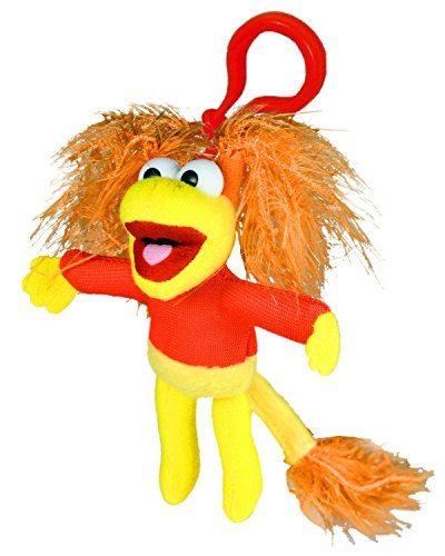 Fraggle Rock Plush with Back Clip, Red, 4"