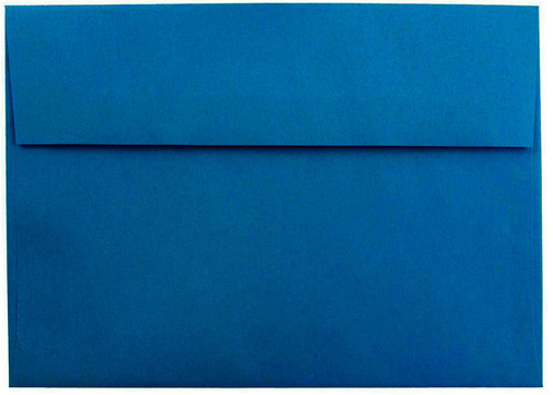 Deep Royal Blue 25 Pack A2 (4-3/8 x 5-3/4) Envelopes for up to 4-1/8 X 5-1/2 Enclosures Invitations Announcements Showers from The Envelope Gallery