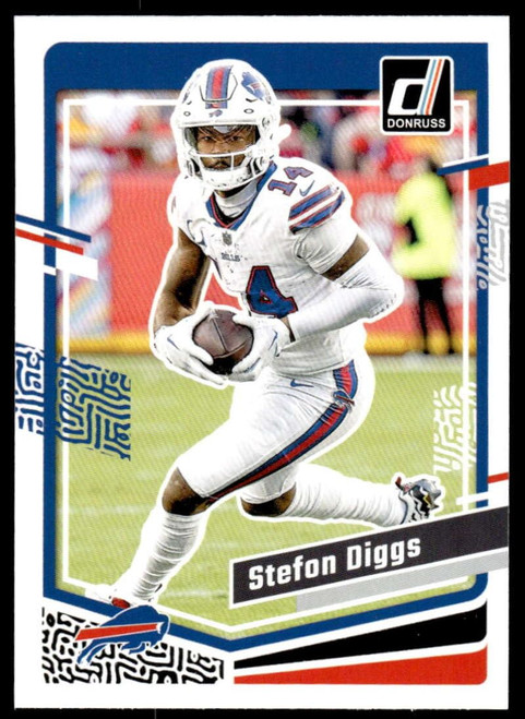 2023 Donruss #35 Stefon Diggs NM-MT Buffalo Bills Football Trading Card NFL 2023 Donruss #35 Stefon Diggs NM-MT Buffalo Bills Football Trading Card NFL