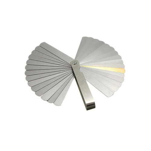 Hemoton Gap Measurement Tool Measuring Gap Feeler Gauge Gap Measuring Tool Metric System Copper Sheet