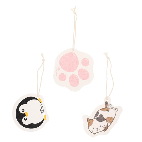 CLISPEED 3pcs Cartoon Wood Pulp Sponge Pot Scrubber Sponge Bathtub Cleaning Dish Scrubber Sponge Sponges for Cleaning Sponge Cleaning Brush Grouting Wood Pulp Cotton Absorb Water