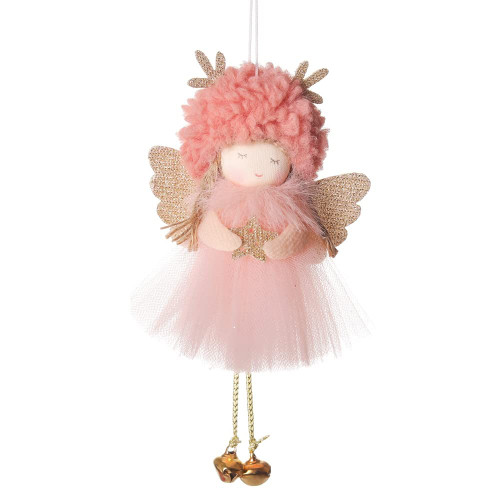 Mersuii Angel Ornaments Christmas Angel Doll Hanging Decorations, Wing Angel Girl Doll Christmas Tree Plush Decorations Xmas Tree Hanging Pendant for Christmas Party New Year, Birthday Party, Wedding Mersuii Angel Ornaments Christmas Angel Doll Hanging Decorations, Wing Angel Girl Doll Christmas Tree Plush Decorations Xmas Tree Hanging Pendant for Christmas Party New Year, Birthday Party, Wedding
