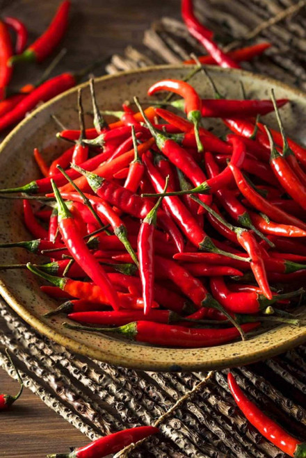 Thai Pepper Seeds 25 Count, COOL BEANS N SPROUTS" Brand. Home Gardening.