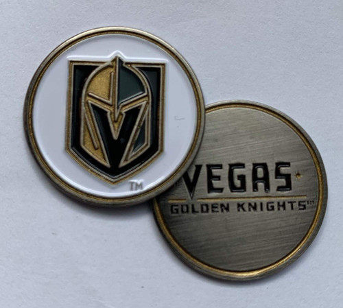TEAM GOLF New Las Vegas Golden Knights Golf Ball Marker TEAM GOLF New Las Vegas Golden Knights Golf Ball Marker