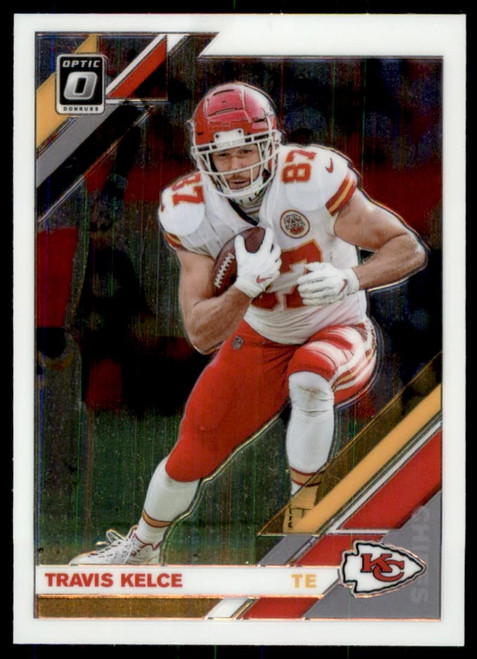 2019 Panini Donruss Optic Travis Kelce #2 Football Card Kansas City Chiefs