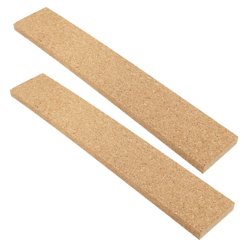 Ciieeo 2pcs Adhesive Cork Strips Display Cork Board Cork Board Bar Pin Boards Bar Strips Small Cork Board Cork Strips Bulletin Bar Strip Message Pin Board Office Bulletin Board Frameless
