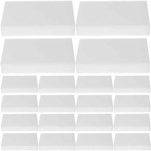 iplusmile Dish Washing Sponges, 50pcs Sponges Cleaning Eraser Dish Scrubber Sponge Non Scratch Sponges Pan Pot Melamine Cleaning Sponges for Dishwashing Kitchen Cleaning