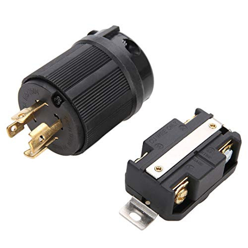 L14-30P Generator Plug L14-30R 30A 125 / 250V Plug Adapter Plug Connector Fit For Generator