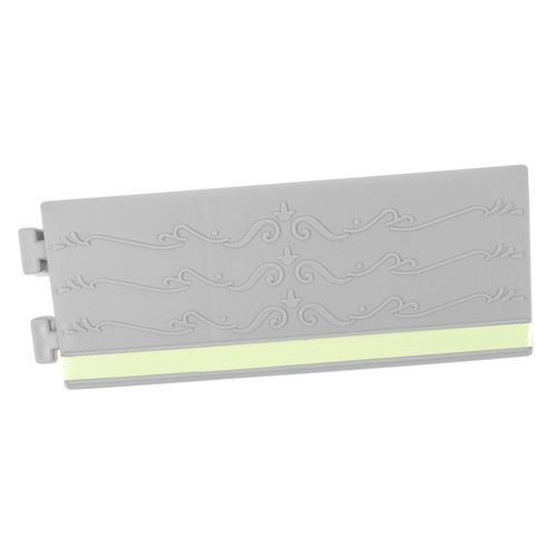 SEWOART Door Sill Pad Entry Ramp Mat Rubber Ramp Rubber Slope Ramp Truck Curb Ramp Sidewalk Ramp Sweeping Robot Ramp Heavy Curb Ramp Bike Ramp Scooter Fluorescence Office Plastic