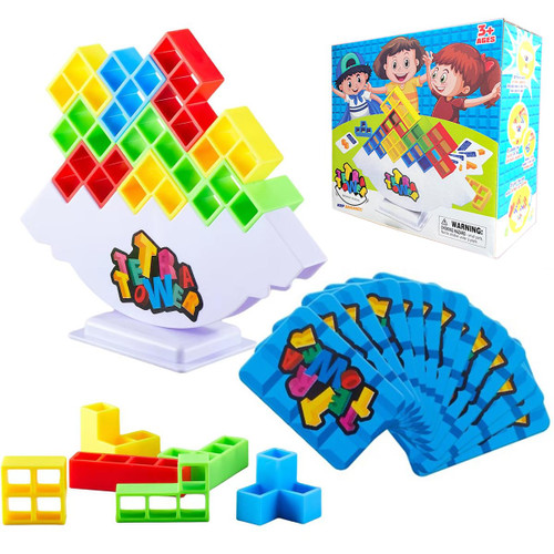 YangBu 48 PCS Tetra Tower Game Team Tower Game for Kids & Adults Stack Attack Game Adult Tetris Tower,Tetris Balance Game Tetra Tower Stacking Game Adult YangBu 48 PCS Tetra Tower Game Team Tower Game for Kids & Adults Stack Attack Game Adult Tetris Tower,Tetris Balance Game Tetra Tower Stacking Game Adult