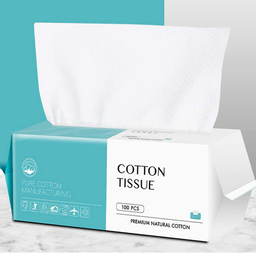 Cotton Facial Dry Wipes 100 Count, Deeply Cleansing Face Towel, Multi-Purpose for Skin Care, Make-up Wipes, Face Wipes and Face Towel Cotton Facial Dry Wipes 100 Count, Deeply Cleansing Face Towel, Multi-Purpose for Skin Care, Make-up Wipes, Face Wipes and Face Towel