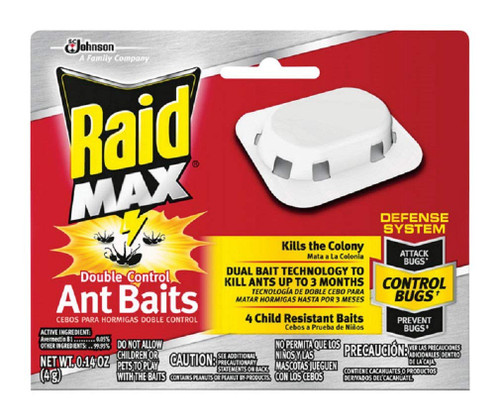 Raid Ant Baits Double Control-4 ct. Raid Ant Baits Double Control-4 ct.