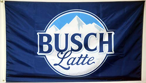 Mountfly Busch Latte Flag Banner 3x5 Feet Man Cave