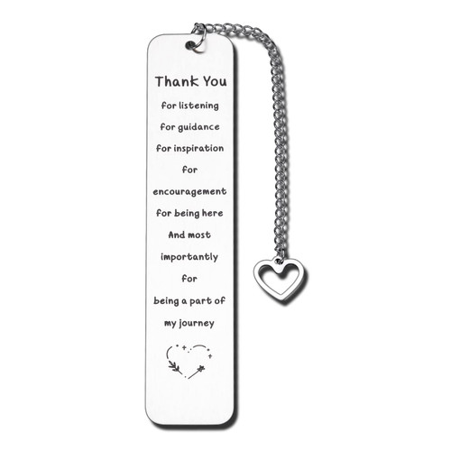 Coworker Thank You Gifts Bookmark Going Away Leaving Appreciation Retirement Gifts for Mentor Leader Teacher Coach Supervisor Friends Boss Day Birthday Christmas Thanksgiving Present for Him Her