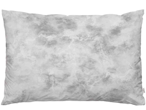 EKOBLA Throw Pillow Cover Marble Gray and White Abstract Liquid Art Marbled Design Modern Pattern Printed Decor Lumbar Pillow Case Cushion for Sofa Couch Bed Standard Queen Size 20x30 Inch