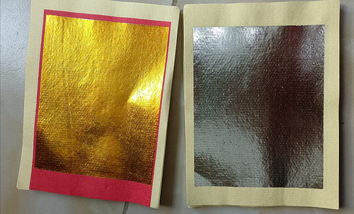 PINGPAI Chinese Joss Paper - Gold and Silver Foil (Pack of 90)