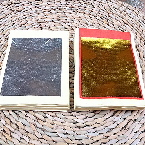 XINXIN Chinese Joss Paper - Gold and Silver Foil (Pack of 90)