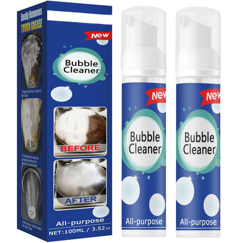 2PCS Foaming Heavy Grease Cleaner, All Purpose Foam Cleansing Foam Spray, Kitchen Power Stain Remover Foam Cleaner, Stubborn Grease Stain Remover Spray, Solid Grease & Stain Remover No Rinse Cleaning Spray 2PCS Foaming Heavy Grease Cleaner, All Purpose Foam Cleansing Foam Spray, Kitchen Power Stain Remover Foam Cleaner, Stubborn Grease Stain Remover Spray, Solid Grease & Stain Remover No Rinse Cleaning Spray