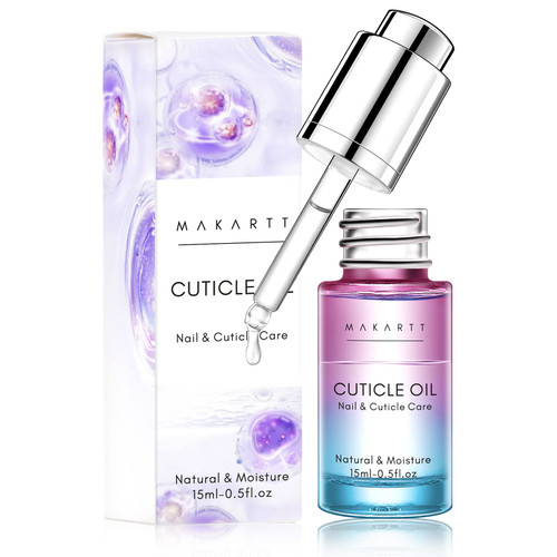 Makartt Cuticle Oil For Nails Care, 15ML Cuticle Softener Nail Growth Treatment Quickly Absorbed Water-Oil Separation Deep Moisturizing Nail Repair Oil w/Natural Vitamin E Moisturized Gel Nail Polish Makartt Cuticle Oil For Nails Care, 15ML Cuticle Softener Nail Growth Treatment Quickly Absorbed Water-Oil Separation Deep Moisturizing Nail Repair Oil w/Natural Vitamin E Moisturized Gel Nail Polish