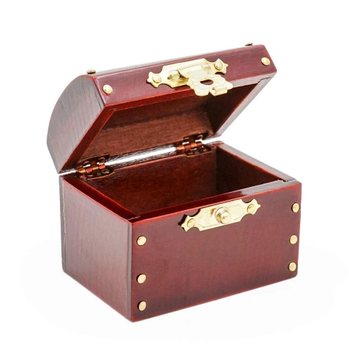 Odoria 1/12 Miniature Treasure Chest Dollhouse Decoration Accessories