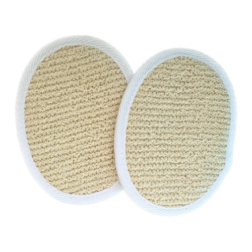 KongKwan Exfoliating Loofah Sponge Pads 2 Pcs Soft Weave Facial and Body Pad, Gentle Face Exfoliator Loofah, Scrubber Bath Shower Loofah Sponge Pad, Natural Exfoliating Loofah Sponge KongKwan Exfoliating Loofah Sponge Pads 2 Pcs Soft Weave Facial and Body Pad, Gentle Face Exfoliator Loofah, Scrubber Bath Shower Loofah Sponge Pad, Natural Exfoliating Loofah Sponge