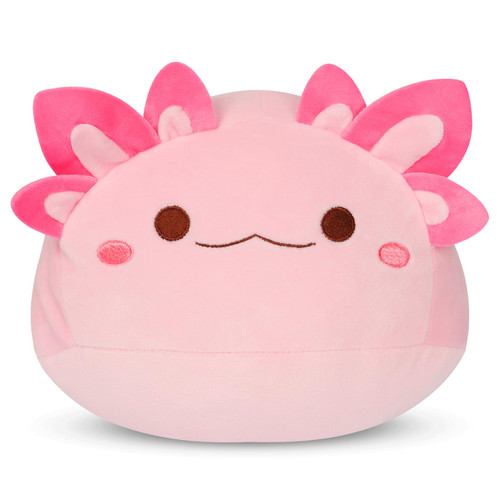 Prewplam Axolotl Plush Toys, Pink Axolotl Stuffed Animals, 8" Cute Stuffed Axolotl Plushies, Kawaii Round Axolotl Plush Pillow, Cute Plushies Doll Gift for Kids Boys Girls Prewplam Axolotl Plush Toys, Pink Axolotl Stuffed Animals, 8" Cute Stuffed Axolotl Plushies, Kawaii Round Axolotl Plush Pillow, Cute Plushies Doll Gift for Kids Boys Girls