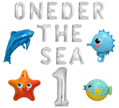 One-der The Sea First Birthday Party Decorations One-der The Sea Banner One-der The Sea Balloons One-der The Sea 1st Birthday Decorations Supplies One-der The Sea First Birthday Party Decorations One-der The Sea Banner One-der The Sea Balloons One-der The Sea 1st Birthday Decorations Supplies