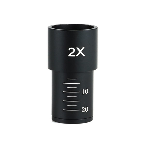 XuuSHA Handheld Digital Microscope Accessories Microscope 2X for 23.2mm Mount Port Biological Microscope Microscope Accessories