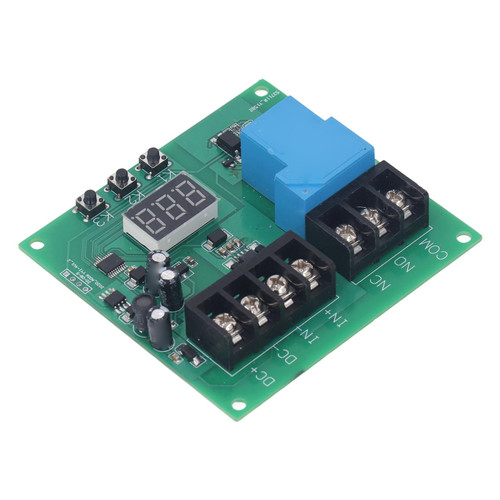 DC Current Detection Sensing Module with LED Display, Overcurrent Protection Relay Module for 7-30V 0-30A DC Circuit Control