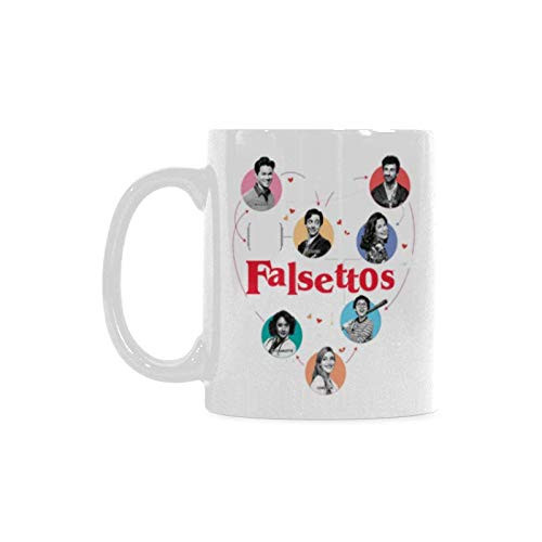 Top Falsettos Marvin Trina Mendel Whizzer Coffee Mug or Tea Cup,Ceramic Material Mugs,White - 11oz