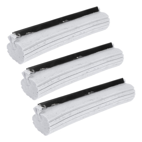 Uonlytech 3pcs Mop Head Floor Cleaning Pads Clothes Roller PVA Mop Roller for Clothes Mop Cleaning Refills Roller Mop Replacement Microfiber Floor Mop Steel Roller Mop Absorb Water Collodion