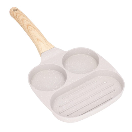 Egg Pan Omelette Pan 4 Cup Egg Frying Pan Nonstick Frying Pan for Breakfast Egg Cooker Pan for Pancake, For Gas Stove and Induction Cooker(3 Holes Channel) Egg Pan Omelette Pan 4 Cup Egg Frying Pan Nonstick Frying Pan for Breakfast Egg Cooker Pan for Pancake, For Gas Stove and Induction Cooker(3 Holes Channel)