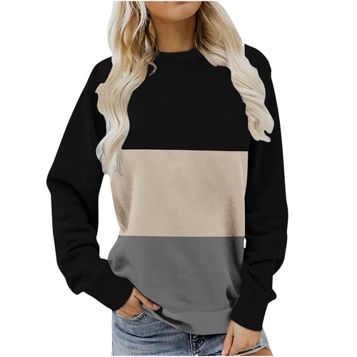 JDHUFEI Hoodies For Women Ugly Christma Sweaters Fashion Casual Long Sleeve Pullover Tops Loose Crewneck Sweatshirts Blouse