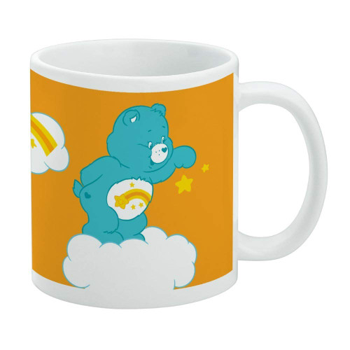 GRAPHICS & MORE Care Bears Wish Bear Ceramic Coffee Mug, Novelty Gift Mugs for Coffee, Tea and Hot Drinks, 11oz, White