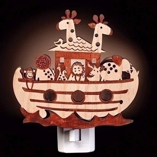Roman Night Light-Noah's Ark (5" x 4")