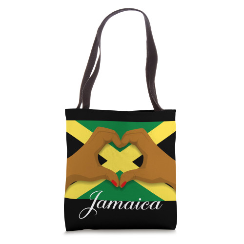 Jamaican Flag Travel Jamaica Tote Bag