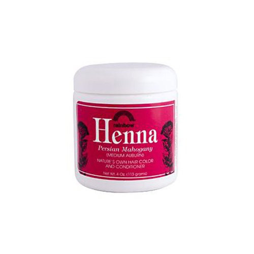 New - Rainbow Research Henna Hair Color and Conditioner Persian Mahogany Medium Auburn - 4 oz