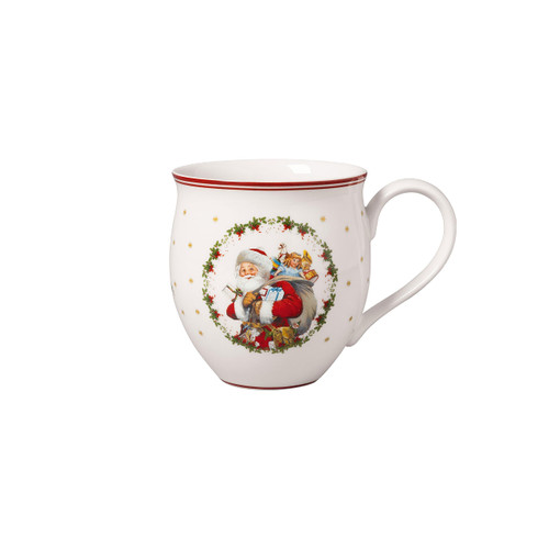 Villeroy & Boch - Toy's Delight Santa and Angel Mug, Porcelain Mug, 360ml