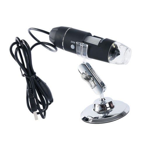 Hemobllo Portable USB Digital Microscope 1pc USB Computer Microscope USB Electron Microscope Mini Microscope Mini Magnifying Glass Microscope Digital Magnification Digital Microscope USB