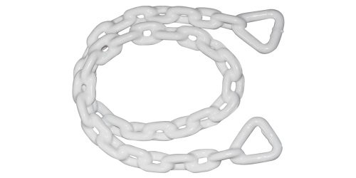 SeaSense 1/4" x 4" Vinyl Coated Anchor Chain, White