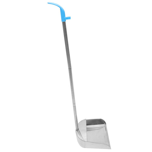 ibasenice Stainless Steel Dustpan Cleaning Dustpan Dust Pans with Handle Garage Dustpan Fireplace Shovel Small Animal Shovel Metal Dust Pan Dog Pooper Scooper Household Spoon Office